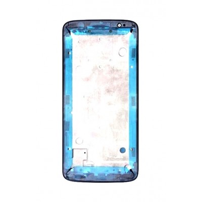 Lcd Frame Middle Chassis For Motorola Moto G6 White By - Maxbhi Com