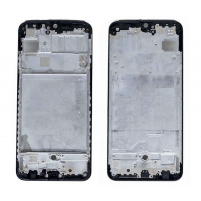 Lcd Frame Middle Chassis For Realme X2 Black By - Maxbhi Com