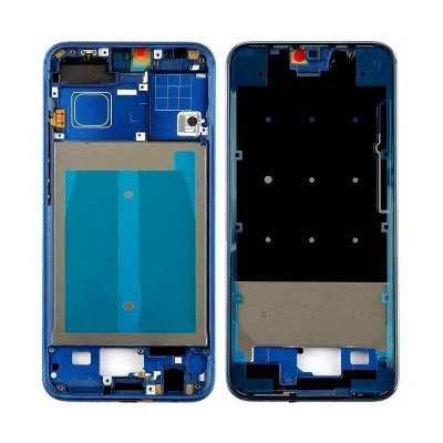 Lcd Frame Middle Chassis For Huawei Honor 10 Blue By - Maxbhi Com