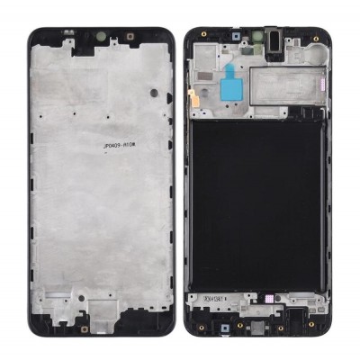 Lcd Frame Middle Chassis For Samsung Galaxy A10 Black By - Maxbhi Com