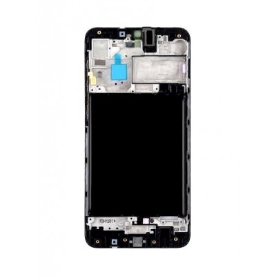 Lcd Frame Middle Chassis For Samsung Galaxy A10 Blue By - Maxbhi Com