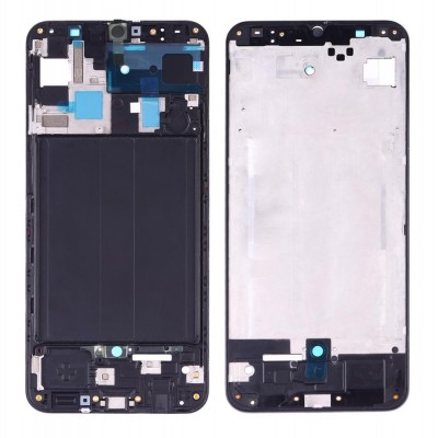 Lcd Frame Middle Chassis For Samsung Galaxy A50 White By - Maxbhi Com