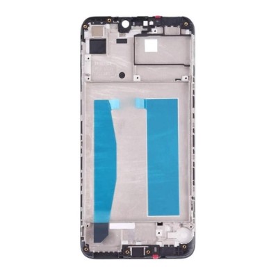 Lcd Frame Middle Chassis For Asus Zenfone Max M2 Zb633kl Black By - Maxbhi Com