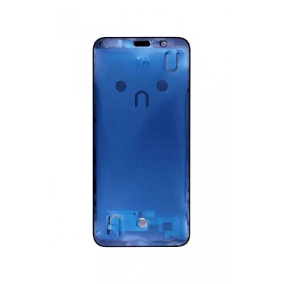 Lcd Frame Middle Chassis For Honor 7a Blue By - Maxbhi Com