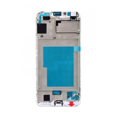 Lcd Frame Middle Chassis For Honor 7a White By - Maxbhi Com