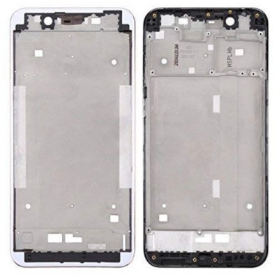 Lcd Frame Middle Chassis For Infinix Hot 6 Pro Black By - Maxbhi Com