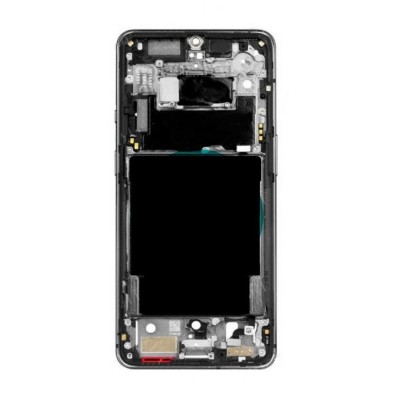 Lcd Frame Middle Chassis For Oneplus 7t Blue By - Maxbhi Com