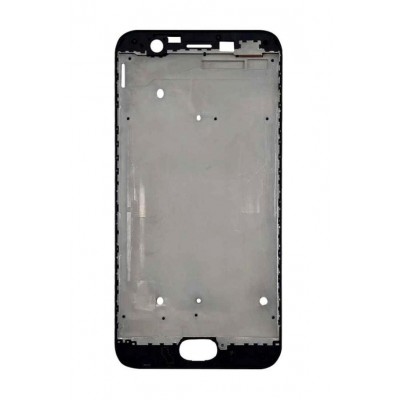 Lcd Frame Middle Chassis For Oppo A57 Black By - Maxbhi Com