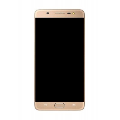 Lcd Frame Middle Chassis For Samsung Galaxy On Max White By - Maxbhi Com