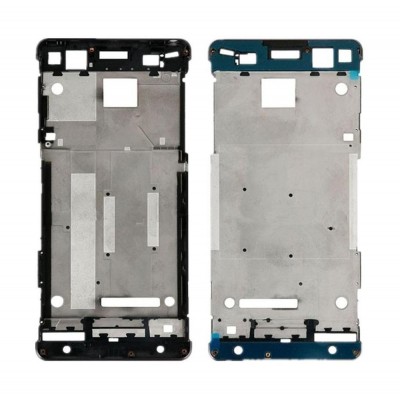Lcd Frame Middle Chassis For Sony Xperia Xa Dual Black By - Maxbhi Com