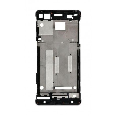 Lcd Frame Middle Chassis For Sony Xperia Xa Dual Black By - Maxbhi Com