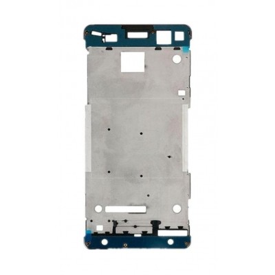 Lcd Frame Middle Chassis For Sony Xperia Xa Dual Black By - Maxbhi Com
