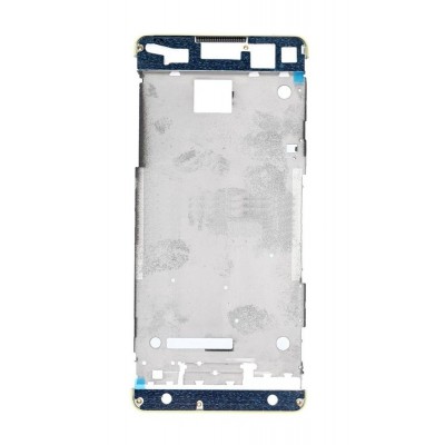 Lcd Frame Middle Chassis For Sony Xperia Xa Dual Lime By - Maxbhi Com