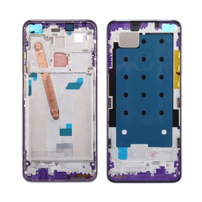 Lcd Frame Middle Chassis For Xiaomi Poco X2 Purple By - Maxbhi Com