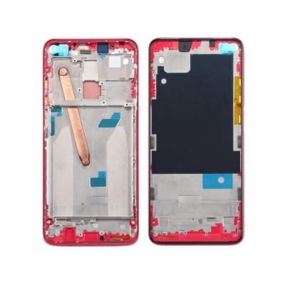 Lcd Frame Middle Chassis For Xiaomi Poco X2 Red By - Maxbhi Com
