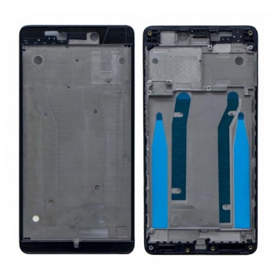 Lcd Frame Middle Chassis For Xiaomi Redmi 3s Black By - Maxbhi Com