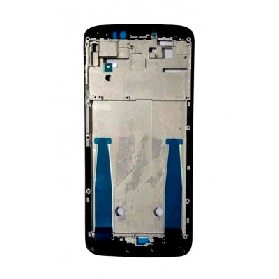 Lcd Frame Middle Chassis For Motorola Moto E4 Plus Blue By - Maxbhi Com