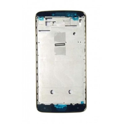Lcd Frame Middle Chassis For Motorola Moto E4 Plus Gold By - Maxbhi Com