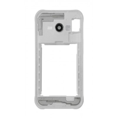 Lcd Frame Middle Chassis For Samsung Galaxy J1 Ace White By - Maxbhi Com