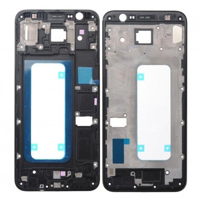 Lcd Frame Middle Chassis For Samsung Galaxy J6 Plus Black By - Maxbhi Com