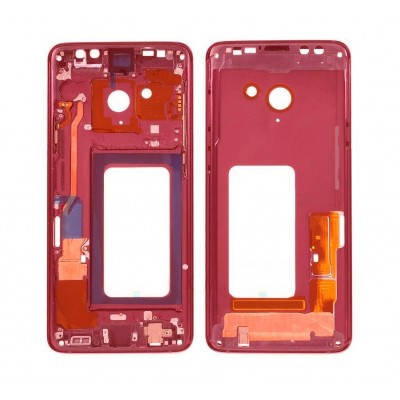 Lcd Frame Middle Chassis For Samsung Galaxy S9 Plus Red By - Maxbhi Com
