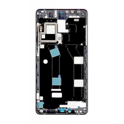 Lcd Frame Middle Chassis For Xiaomi Mi Mix 2 White By - Maxbhi Com