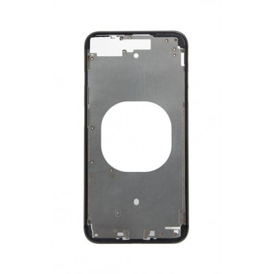 Lcd Frame Middle Chassis For Apple Iphone 8 Black By - Maxbhi Com