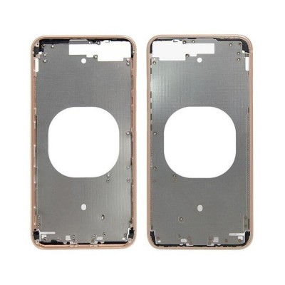 Lcd Frame Middle Chassis For Apple Iphone 8 Gold By - Maxbhi Com