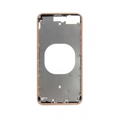 Lcd Frame Middle Chassis For Apple Iphone 8 Gold By - Maxbhi Com