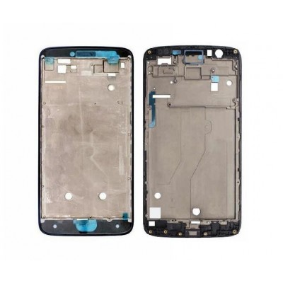 Lcd Frame Middle Chassis For Moto E4 Plus 32gb Blue By - Maxbhi Com