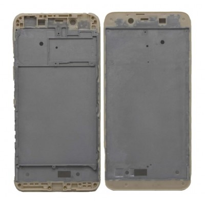 Lcd Frame Middle Chassis For Vivo Y53 Gold By - Maxbhi Com