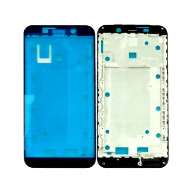 Lcd Frame Middle Chassis For Asus Zenfone Max Zc550kl White By - Maxbhi Com