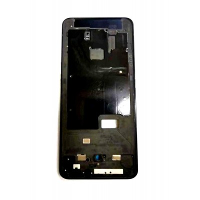 Lcd Frame Middle Chassis For Oppo Reno 2 Black By - Maxbhi Com