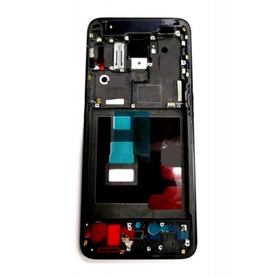 Lcd Frame Middle Chassis For Oppo Reno 2 Black By - Maxbhi Com