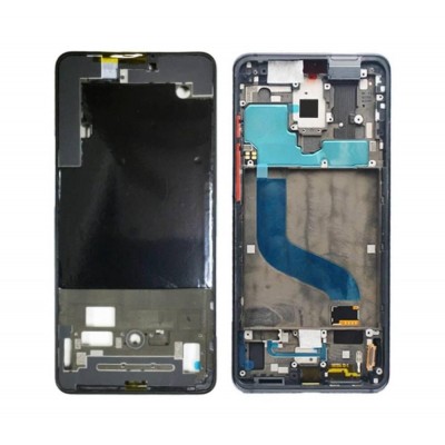 Lcd Frame Middle Chassis For Xiaomi Redmi K20 Black By - Maxbhi Com