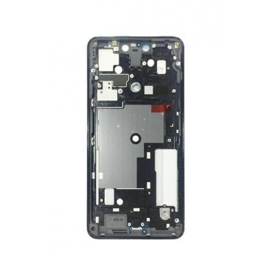 Lcd Frame Middle Chassis For Google Pixel 3 Xl Black By - Maxbhi Com