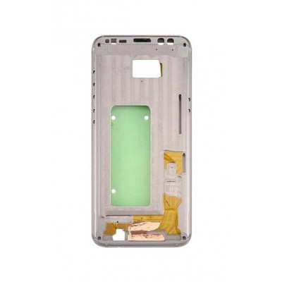 Lcd Frame Middle Chassis For Samsung Galaxy S8 Plus Gold By - Maxbhi Com