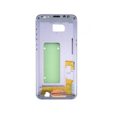 Lcd Frame Middle Chassis For Samsung Galaxy S8 White By - Maxbhi Com