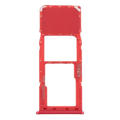 Sim Card Holder Tray For Samsung Galaxy A21s Red - Maxbhi Com