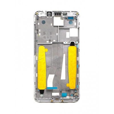Lcd Frame Middle Chassis For Asus Zenfone 3 Laser Black By - Maxbhi Com