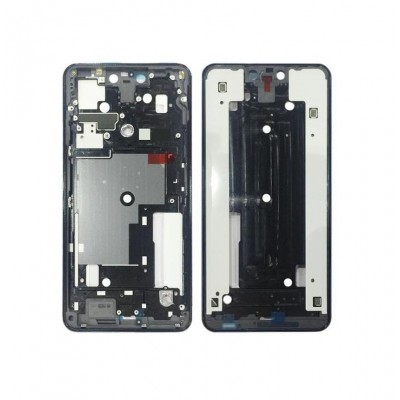 Lcd Frame Middle Chassis For Google Pixel 3 Xl Red By - Maxbhi Com