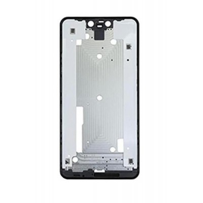 Lcd Frame Middle Chassis For Google Pixel 3 Xl White By - Maxbhi Com