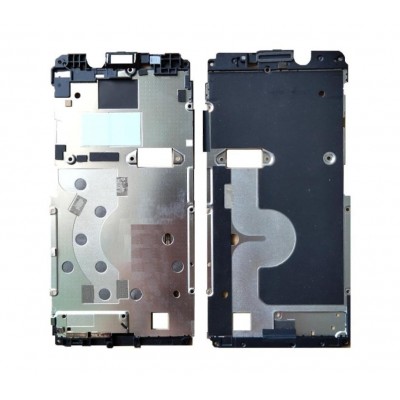 Lcd Frame Middle Chassis For Leeco Le Max 2 Grey By - Maxbhi Com