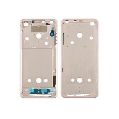 Lcd Frame Middle Chassis For Lg G6 Gold By - Maxbhi Com