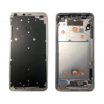 Lcd Frame Middle Chassis For Lg G6 Platinum By - Maxbhi Com