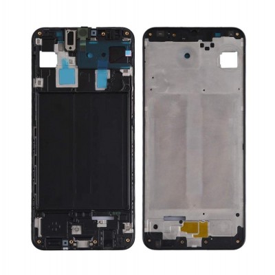Lcd Frame Middle Chassis For Samsung Galaxy A30 Blue By - Maxbhi Com