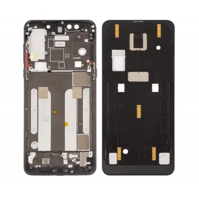 Lcd Frame Middle Chassis For Xiaomi Mi Mix 3 White By - Maxbhi Com