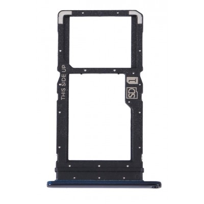 Sim Card Holder Tray For Motorola One Fusion Plus Black - Maxbhi Com