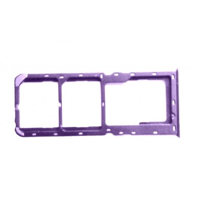 Sim Card Holder Tray For Realme 5 Purple - Maxbhi Com