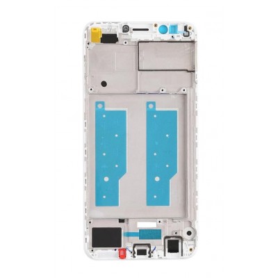 Lcd Frame Middle Chassis For Huawei Honor 7c White By - Maxbhi Com